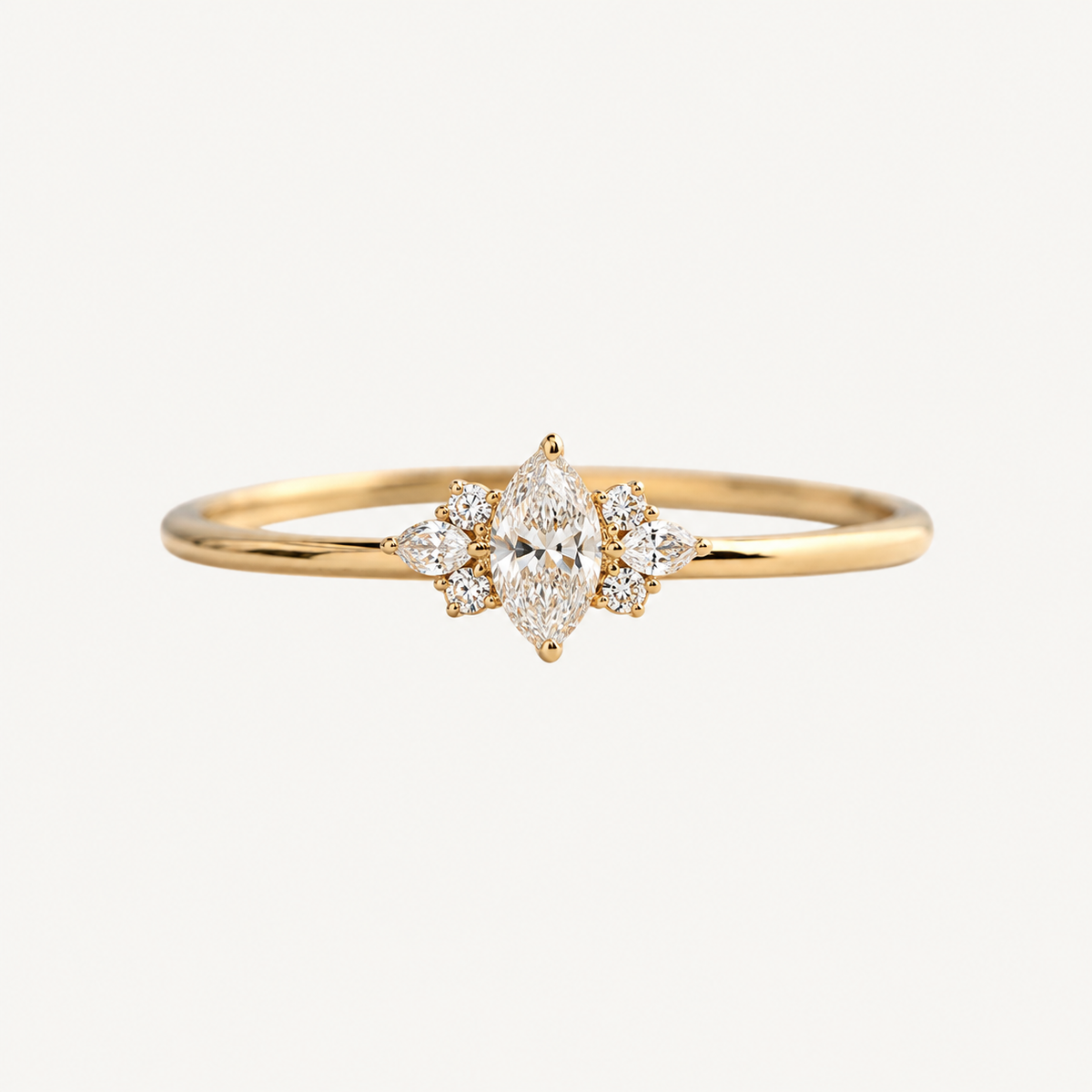 Anillo Cristal Gold