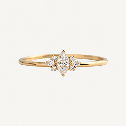 Anillo Cristal Gold