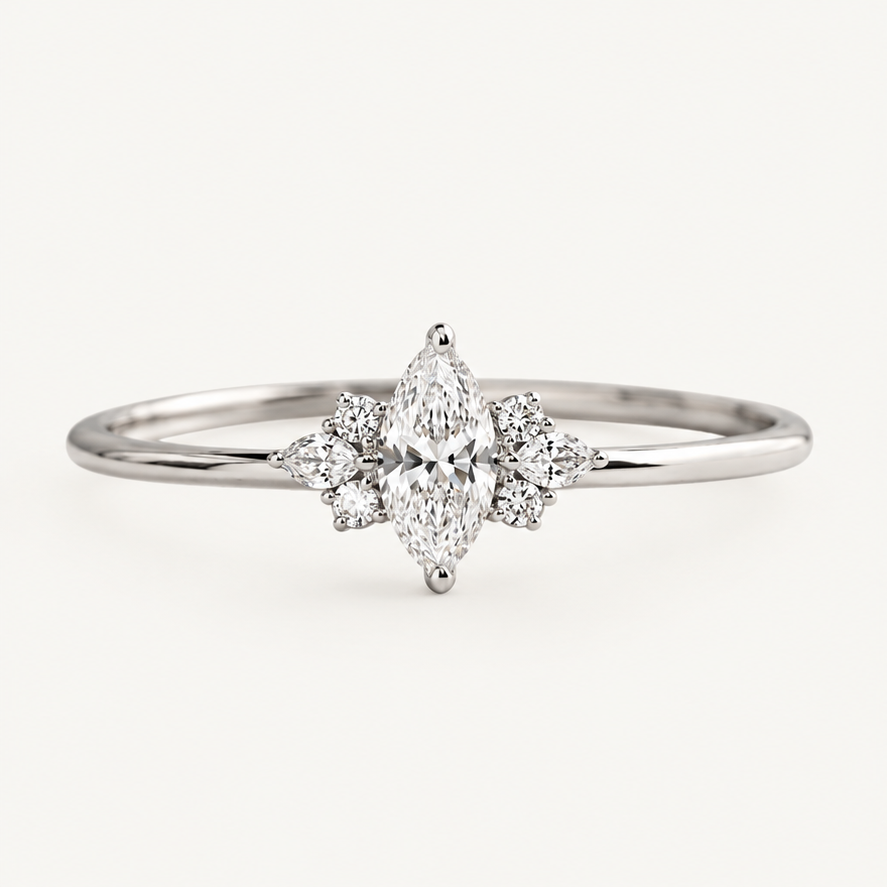 Anillo Cristal Silver