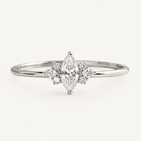 Anillo Cristal Silver